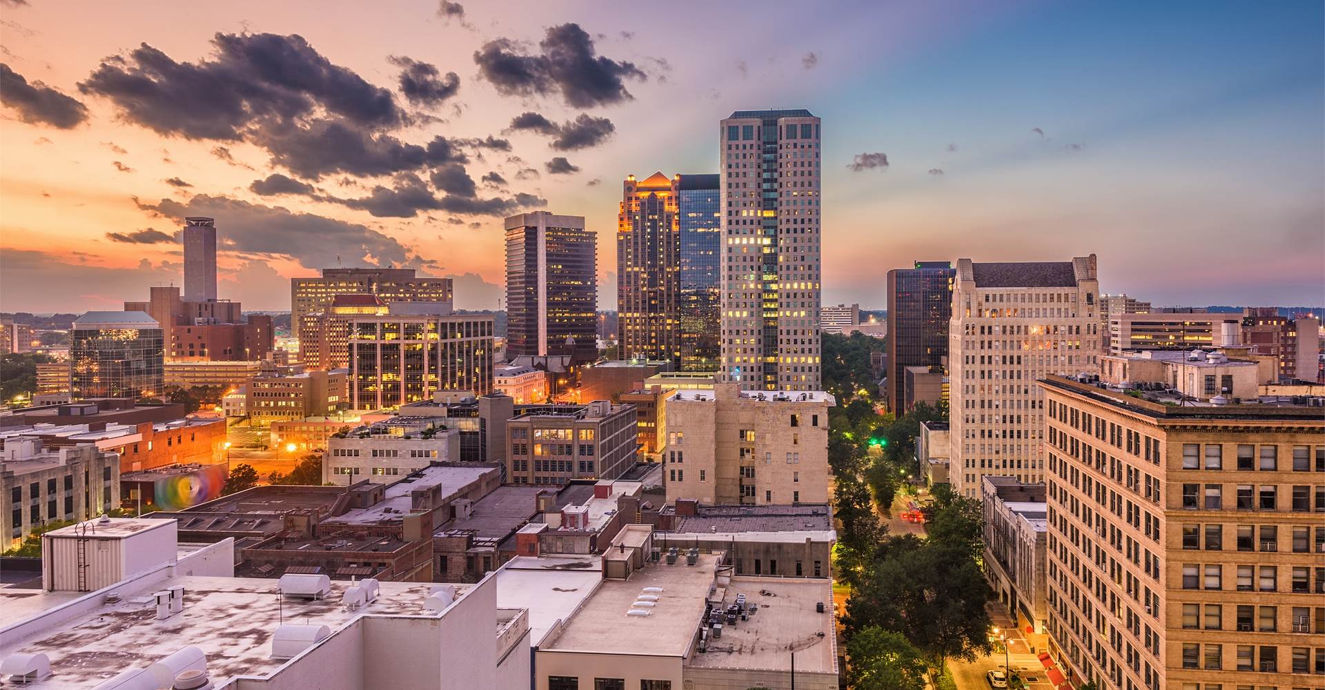 Picture of downtown Birmingham